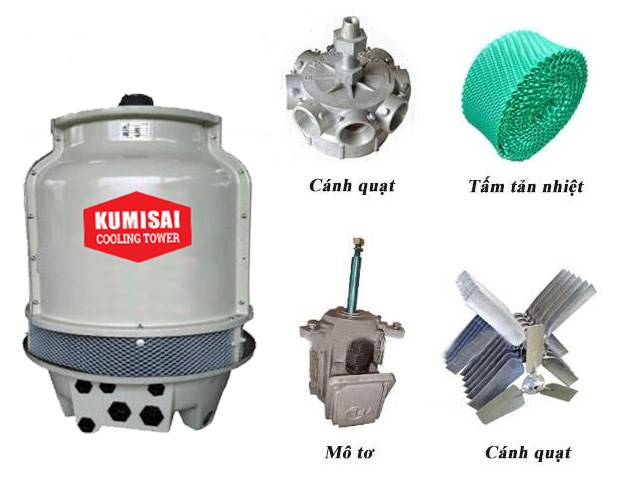 Tháp giải nhiệt công nghiệp  25RT