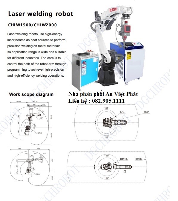ROBOT HÀN LASER 1500W