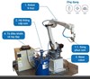 Robot 6 Trục Sơn tĩnh điện tự động
